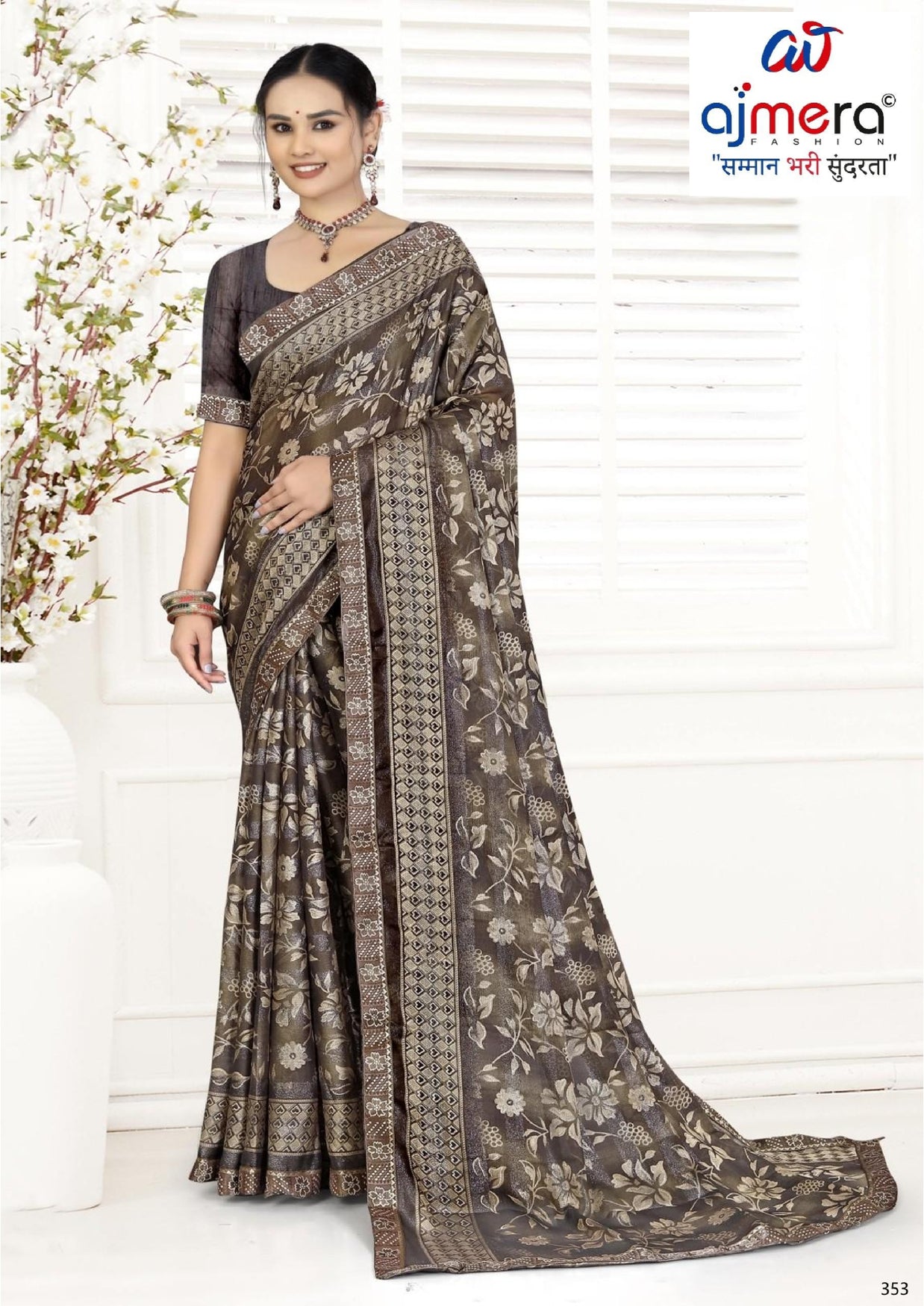 Premium Printed Saree with Matching Blouse Piece for Ethnic Elegance | TTS-GULSHAN VOL-8