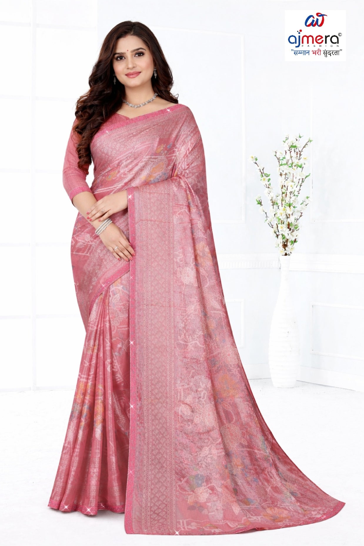 Exclusive Printed Saree with Blouse Piece for Elegant Ethnic Look | TTS-HEENA VOL-29