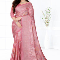Exclusive Printed Saree with Blouse Piece for Elegant Ethnic Look | TTS-HEENA VOL-29