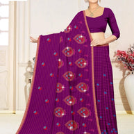 Daily Wear Cotton Saree with Without Blouse for Premium Ethnic and Traditional Wear | PJA-EK NAZAR
