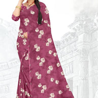 Trendy Printed Saree with Blouse Piece for Women’s Ethnic Wardrobe | GLC-PARVANA