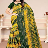 Graceful Printed Saree with Blouse Piece for Modern Ethnic Fashion  | CAS-BHAGYA SHREE
