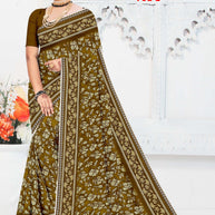 Contemporary Printed Saree with Blouse Piece for Premium Wear  | GPT-MEGHA-2