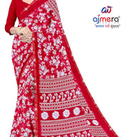 Premium Printed Saree with Matching Blouse Piece for Ethnic Elegance  | CAS-VARMALA