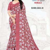 Stylish Printed Saree with Blouse Piece for Traditional Celebrations  | GLC-NIRALI
