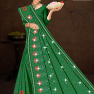 Designer Cotton Saree with Without Blouse for Premium Ethnic and Traditional Wear | PJA-CHANDRA KALA