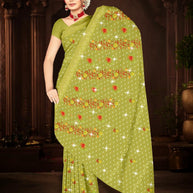 Suti Cotton Saree with Without Blouse for Premium Ethnic and Traditional Wear | PJA-MERI KIRAN