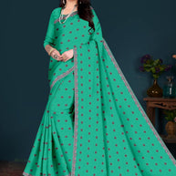Soft Cotton Saree with Without Blouse for Premium Ethnic and Traditional Wear | PJA-BANGAL BEAUTY