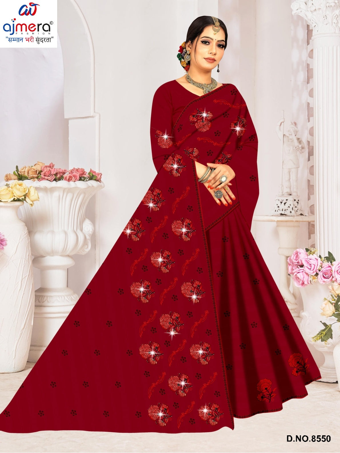 Fancy Cotton Saree with Without Blouse for Premium Ethnic and Traditional Wear | PJA-SIFIYA