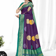 Premium Printed Saree with Matching Blouse Piece for Ethnic Elegance  | VER-BANJARAN-43342