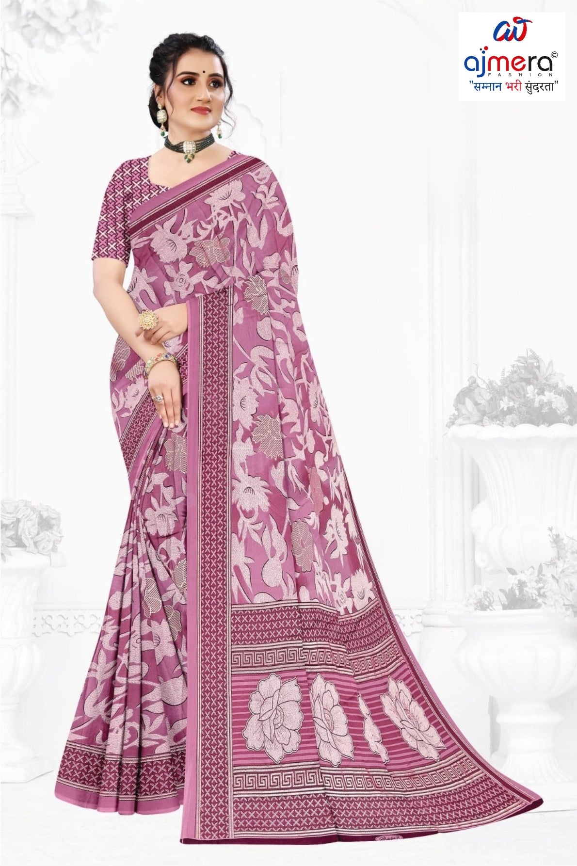 Graceful Printed Saree with Blouse Piece for Modern Ethnic Fashion | GLC-GOPALA