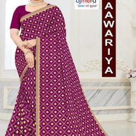 Lycra Dyed Matching Saree Collection without Blouse for Premium Ethnic and Traditional Wear | JP-SAAWARIYA