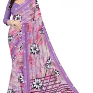Designer Printed Saree with Blouse Piece for Special Occasions  | CAS-AMRUT DHARA