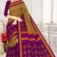 Fancy Cotton Saree with Without Blouse for Premium Ethnic and Traditional Wear | DS-5G
