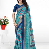 Stylish Printed Saree with Blouse Piece for Traditional Celebrations  | VER-BANJARAN-44228