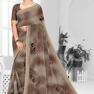 Graceful Printed Saree with Blouse Piece for Modern Ethnic Fashion  | GPT-BIJLI-3