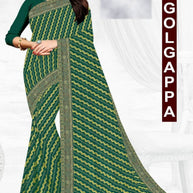 Latest Dyed Matching Saree without Blouse for Premium Ethnic and Traditional Wear | JP-GOLGAPPA