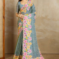 Trendy Printed Saree with Blouse Piece for Women’s Ethnic Wardrobe  | RMF-SAANVIKA VOL-2