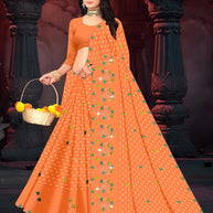 Suti Cotton Saree with Without Blouse for Premium Ethnic and Traditional Wear | PJA-SARGAM