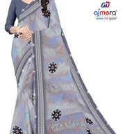 Trendy Printed Saree with Blouse Piece for Women’s Ethnic Wardrobe | CAS-PREM RATAN