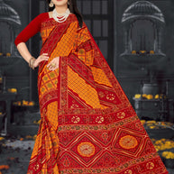 Daily Wear Cotton Saree with Without Blouse for Premium Ethnic and Traditional Wear | DS-KAILASHPATI