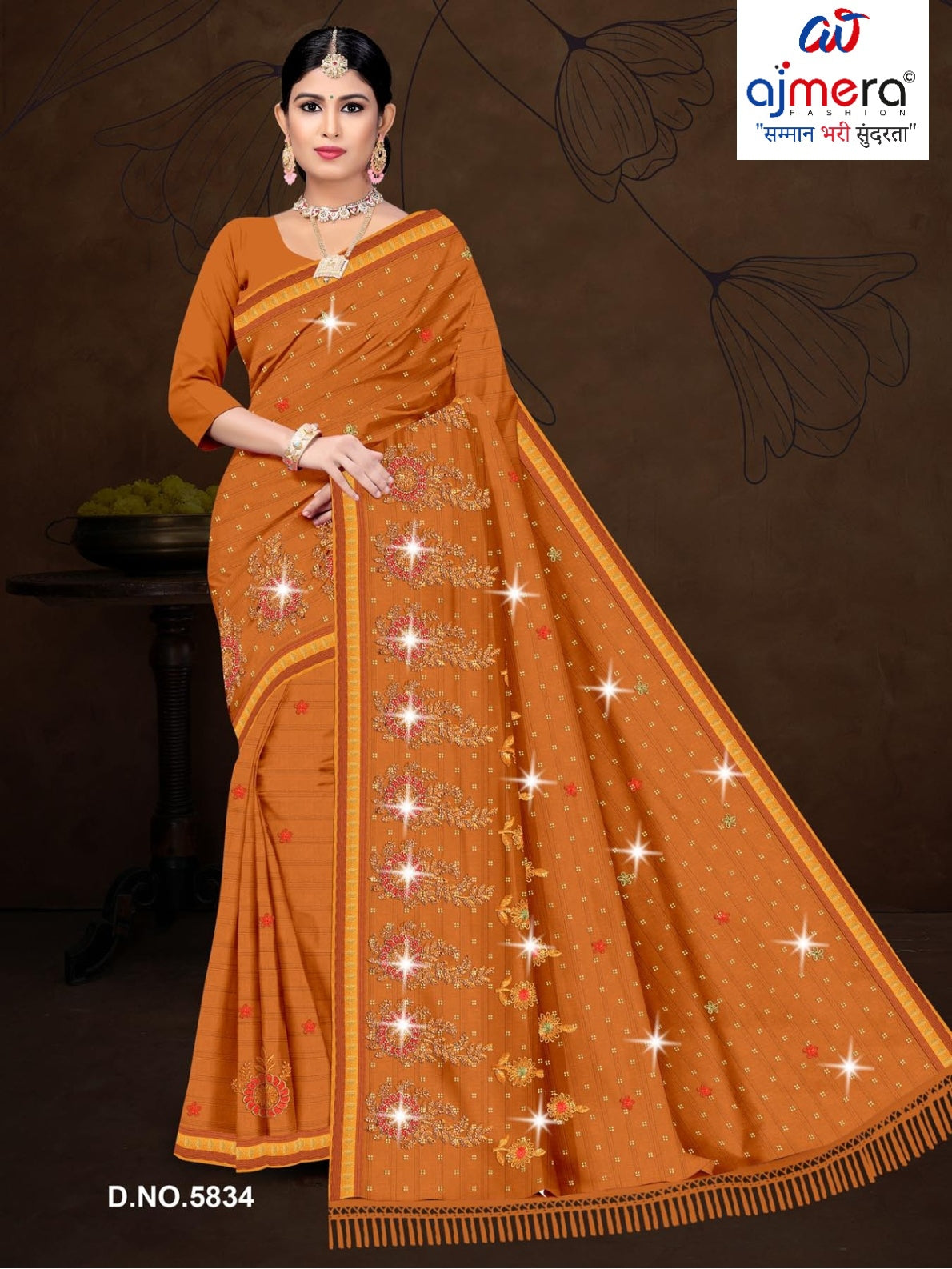 Designer Cotton Saree with Without Blouse for Premium Ethnic and Traditional Wear | PJA-CHANDRA KALA