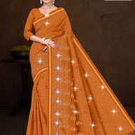 Designer Cotton Saree with Without Blouse for Premium Ethnic and Traditional Wear | PJA-CHANDRA KALA