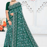 Contemporary Printed Saree with Blouse Piece for Premium Wear  | GPT-MEGHA-2