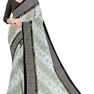 Trendy Printed Saree with Blouse Piece for Women’s Ethnic Wardrobe  | CAS-PURNIMA