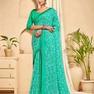 Graceful Printed Saree with Blouse Piece for Modern Ethnic Fashion  | RDD-FEMINA VOL-4