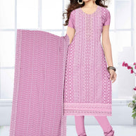 Premium Fox Georgette Unstitched Suit Set | KVF-SUMMER