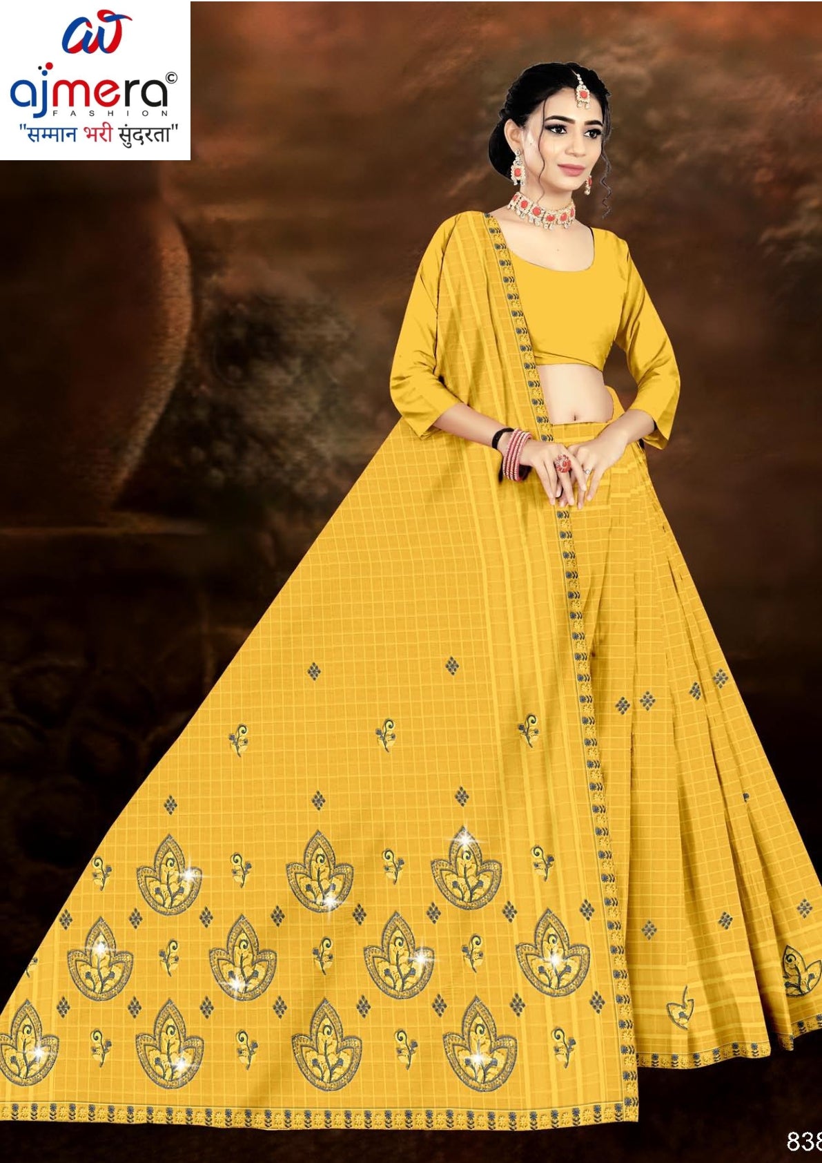 Fancy Cotton Saree with Without Blouse for Premium Ethnic and Traditional Wear | PJA-TOM AND JERRY