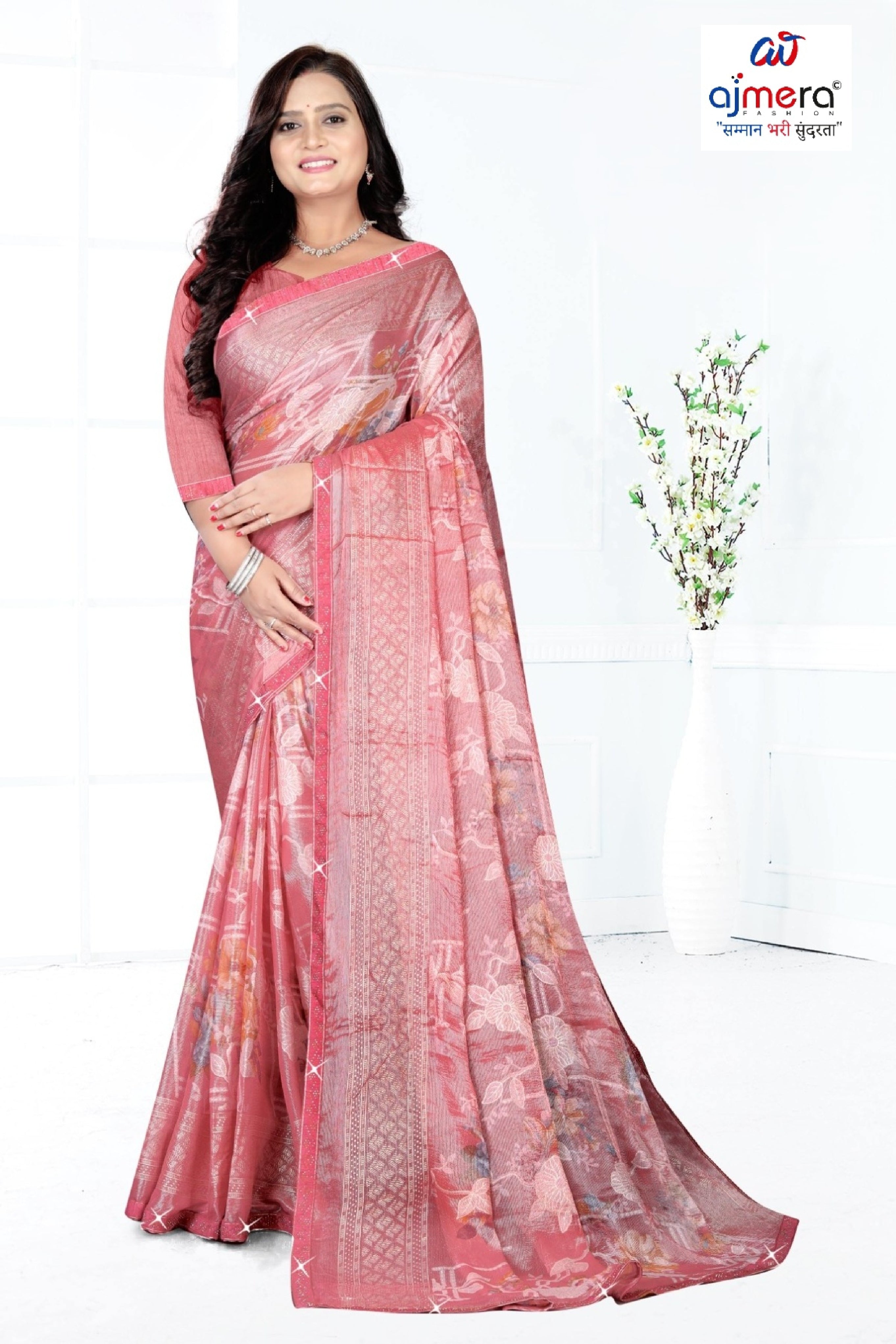 Exclusive Printed Saree with Blouse Piece for Elegant Ethnic Look | TTS-HEENA VOL-29