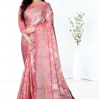 Exclusive Printed Saree with Blouse Piece for Elegant Ethnic Look | TTS-HEENA VOL-29