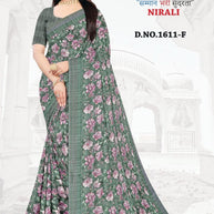 Stylish Printed Saree with Blouse Piece for Traditional Celebrations  | GLC-NIRALI