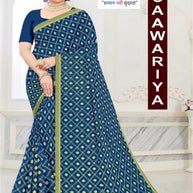 Lycra Dyed Matching Saree Collection without Blouse for Premium Ethnic and Traditional Wear | JP-SAAWARIYA