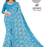 Designer Printed Saree with Blouse Piece for Special Occasions  | CAS-JAWANI DIWANI
