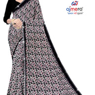 Weightless Print Loose Saree with Blouse for Premium Ethnic and Traditional Wear | CAS-DELHI SWEET