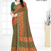 Vichitra Print Loose Saree with Blouse for Premium Ethnic and Traditional Wear | TTS-AKSARA VOL-39