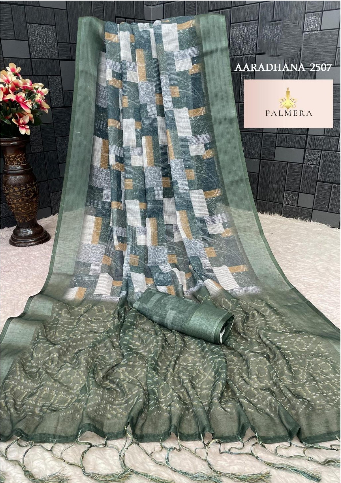 Palmera Saree Manufacturer with Blouse Piece for Premium Ethnic and Traditional Wear | ALL-AARADHANA VOL-25
