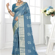 Stylish Printed Saree with Blouse Piece for Traditional Celebrations | TTS-SINDHU VOL-11