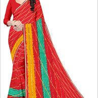 Premium Printed Saree with Matching Blouse Piece for Ethnic Elegance  | CAS-ANOKHEE
