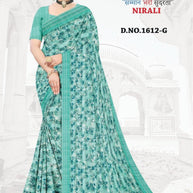 Stylish Printed Saree with Blouse Piece for Traditional Celebrations  | GLC-NIRALI