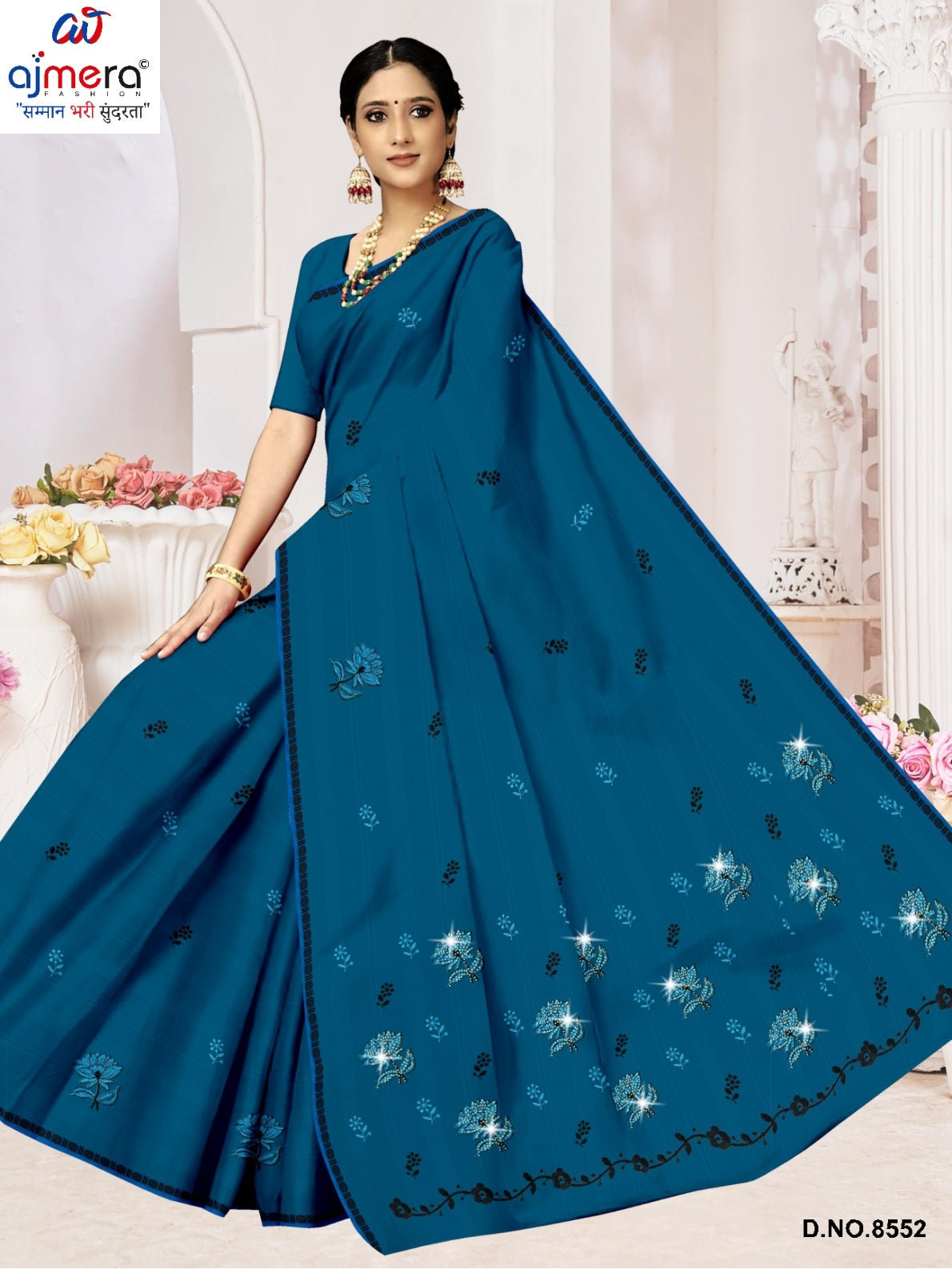 Fancy Cotton Saree with Without Blouse for Premium Ethnic and Traditional Wear | PJA-SIFIYA
