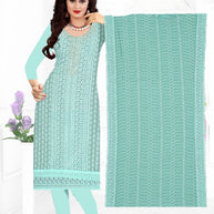 Premium Fox Georgette Unstitched Suit Set | KVF-SUMMER