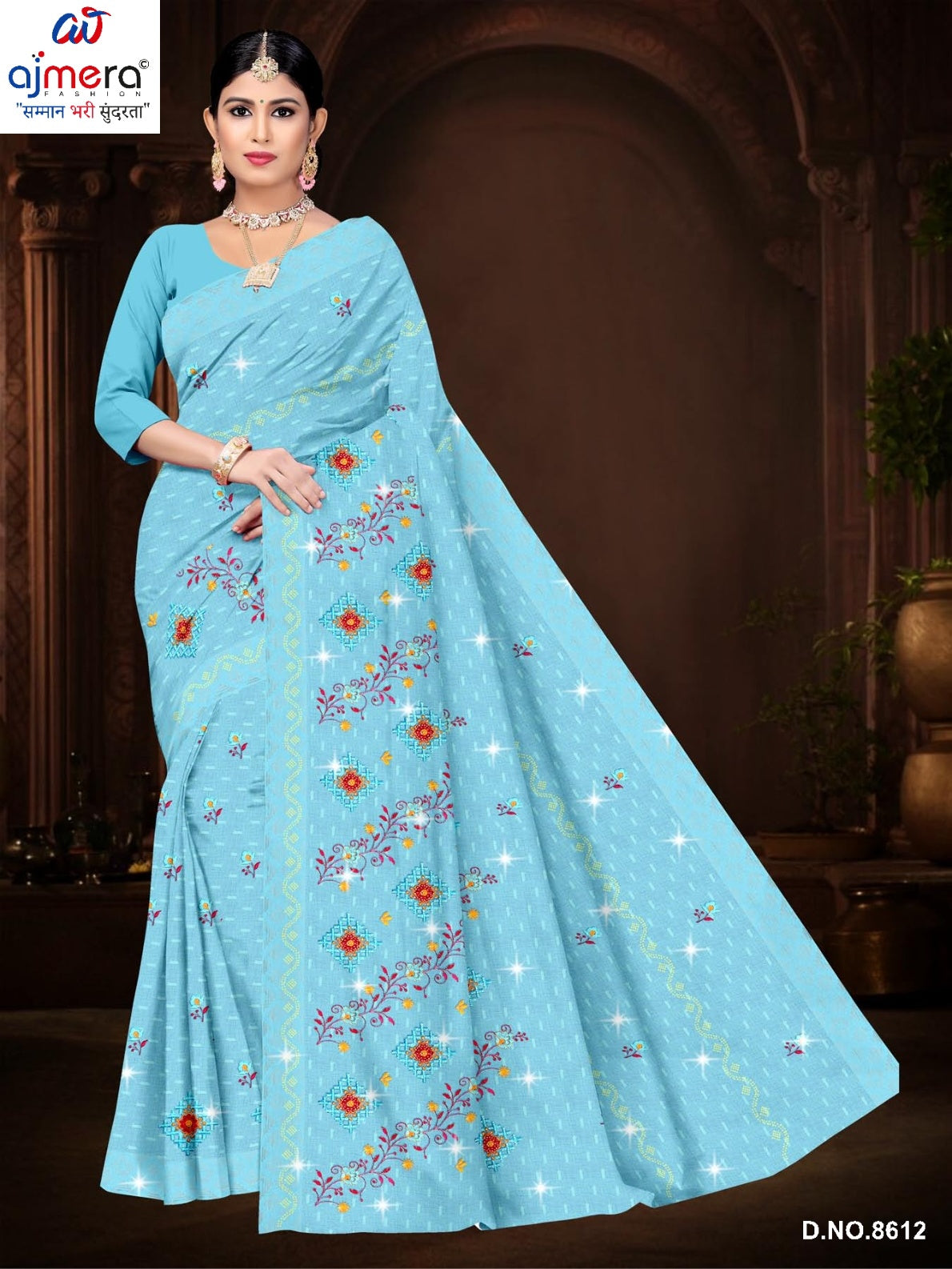 Suti Cotton Saree with Without Blouse for Premium Ethnic and Traditional Wear | PJA-MERI KIRAN