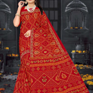 Daily Wear Cotton Saree with Without Blouse for Premium Ethnic and Traditional Wear | DS-KAILASHPATI