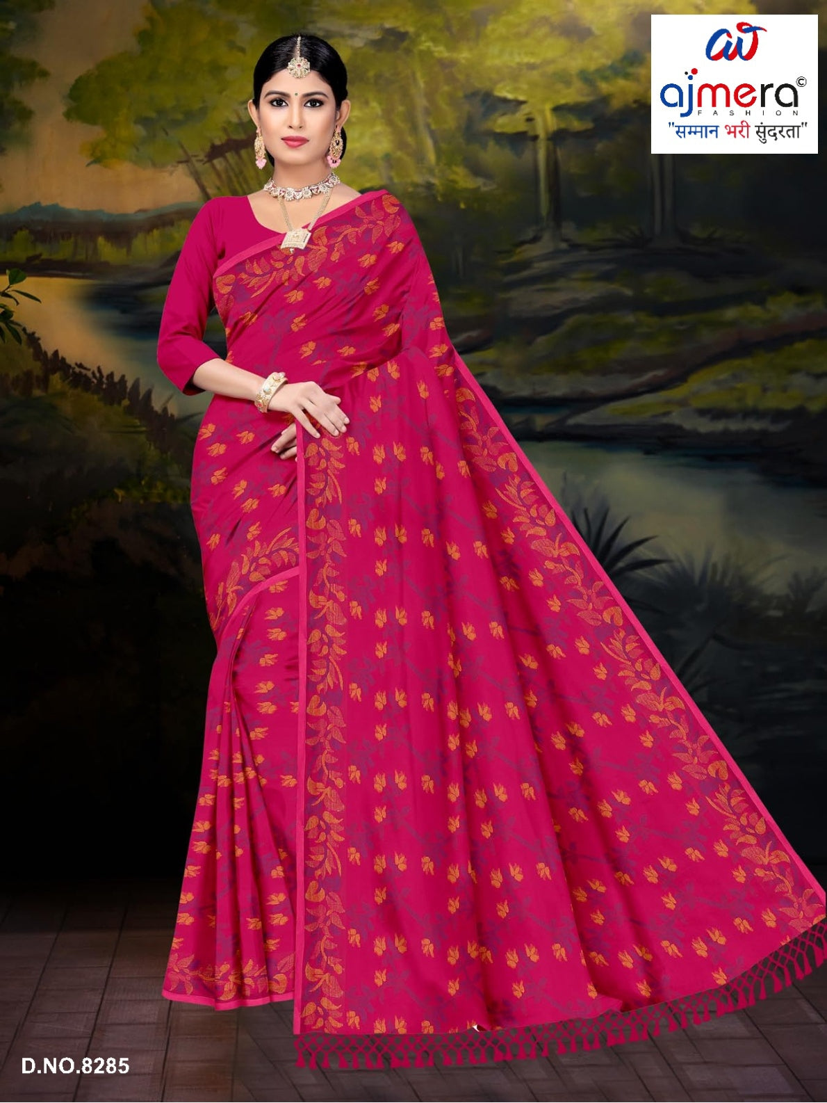 Handloom Cotton Saree with Without Blouse for Premium Ethnic and Traditional Wear | PJA-DIAMOND COTTON