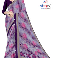 Trendy Printed Saree with Blouse Piece for Women’s Ethnic Wardrobe | CAS-PREM RATAN
