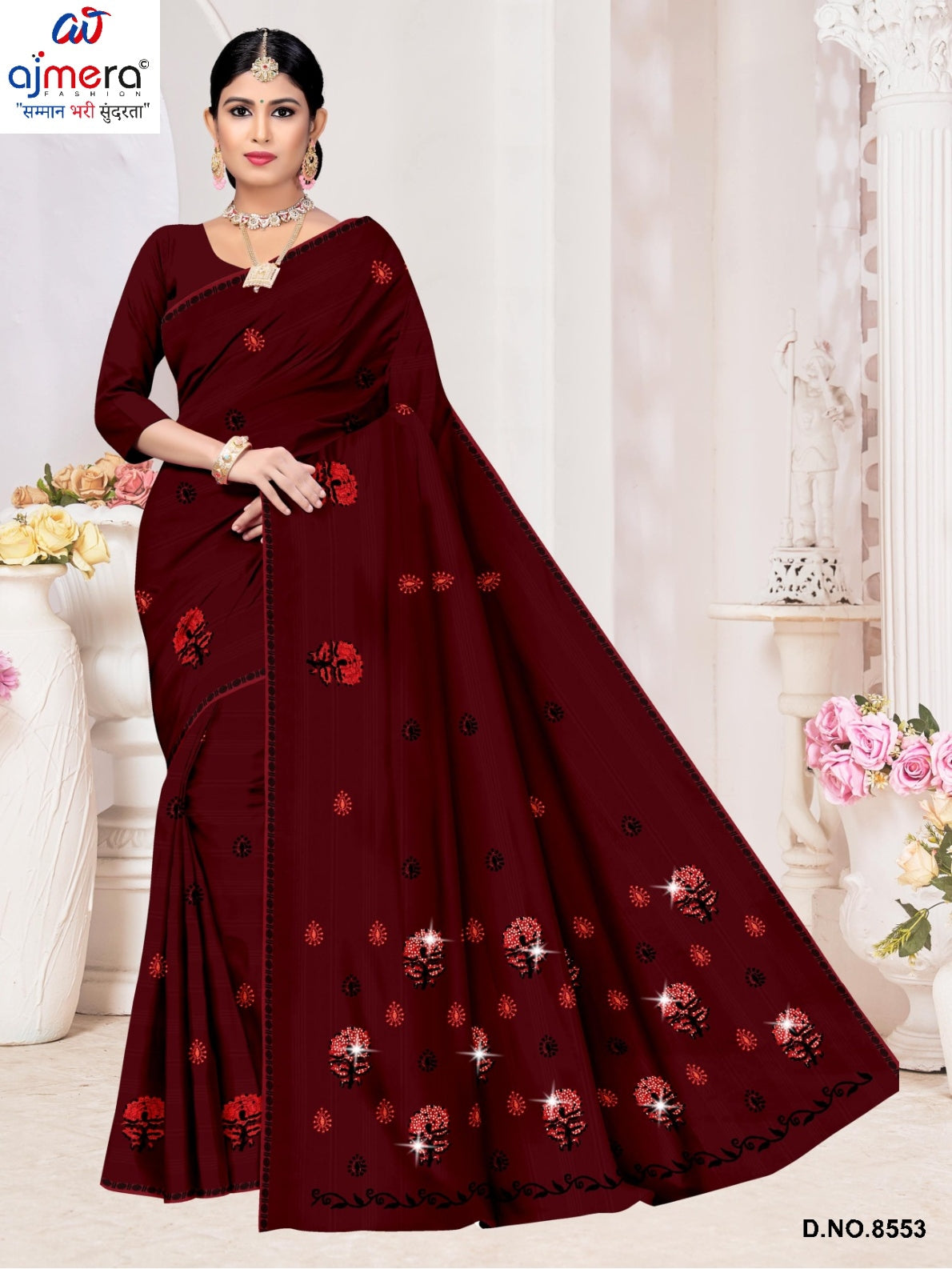Fancy Cotton Saree with Without Blouse for Premium Ethnic and Traditional Wear | PJA-SIFIYA